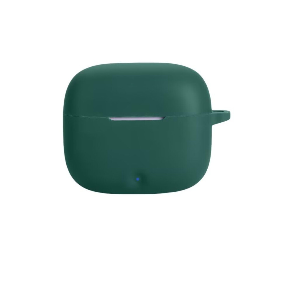 Case Compatible With X7e Lite Antiscratch Silicone Earphone Cover, Shockproof Earbud Case, Dark/Green 9187378727553