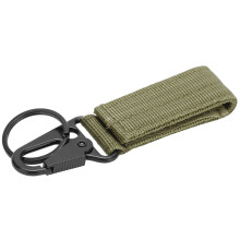 Moschettone da cintura, taglia unica, verde militare