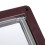Small Plastic Cat Flip Door, Brown, Secure Pet Flap Gate 3