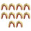 Brass Nocking Points 5Set For Recurve Bow Strings Accurately Designed Red 1