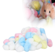 Kleine Tier Baumwollbettwäsche Bunt & Natürlich Hamster & Nagetiere 1kg Pack