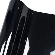Gloss Black PET Vinyl Wrap Car Exterior Sticker 50 X 100 Cm Gloss Air Release UV Protection Scratch Resistant