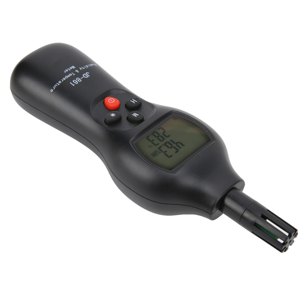 Jdâ861 Digital Temperature & Humidity Meter, Portable, Multifunctional 8481378153383