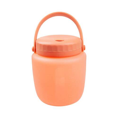 Joint étanche de récipient de silicone-Orange taille M