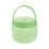 Silicone Food Storage Container with Airtights-Green S size 1