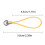 Reliable Spring Clasp Phone Chain For Secure Holds-orange1 3