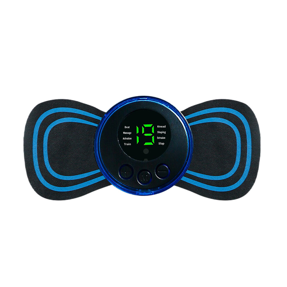 Microcurrent Ems Mini Massager, Quality Assurance With 6 Modes & 19 Levels Intensity, Rechargeable Design For Full Body And Relaxation