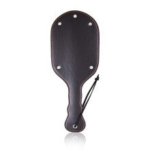 Faux Leather Large Spanking Paddle for Adult Exciting Impact Play, Black Ref: 2280