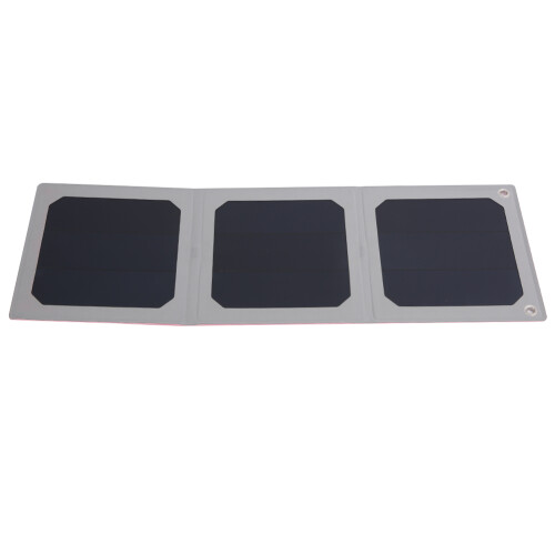 Folding Solar Panel For Outdoor Use High Efficiency Conversion IP65 Waterproof With USB Cable Foldable Design Energy Saving And Environmental