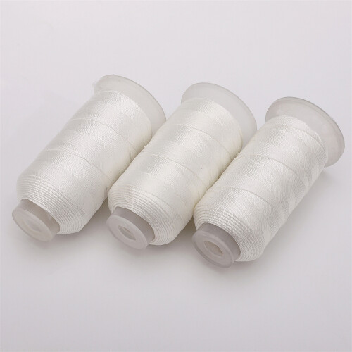 White Nylon Braiding Cord Weaving String for Handmade-Jiugu 2