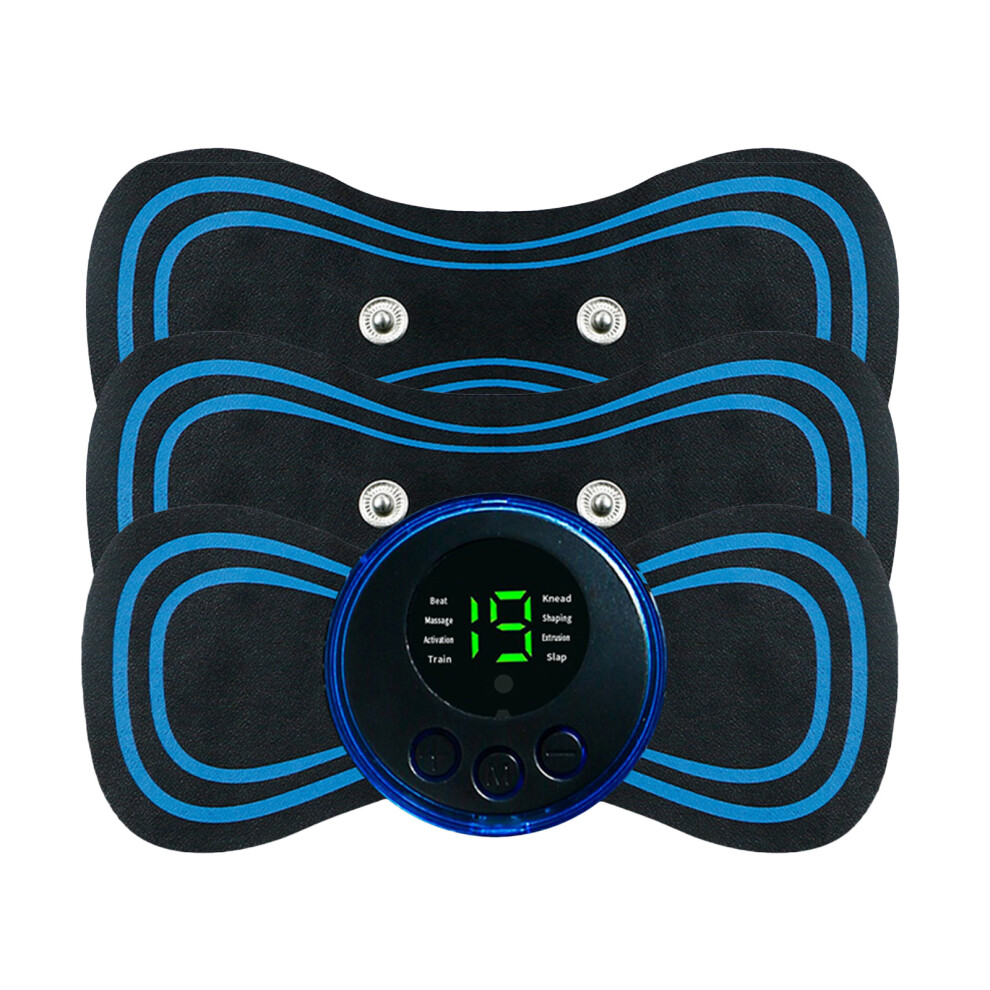Microcurrent Ems Mini Massager, Quality Assurance With 6 Modes & 19 Levels Intensity, Rechargeable Design For Full Body And Relaxation For Nightclubs