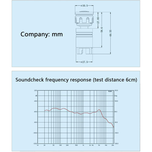 Dynamic Microphone Cartridge  Sensitivity Replacement Cores For Studio And Live Concert Use 2