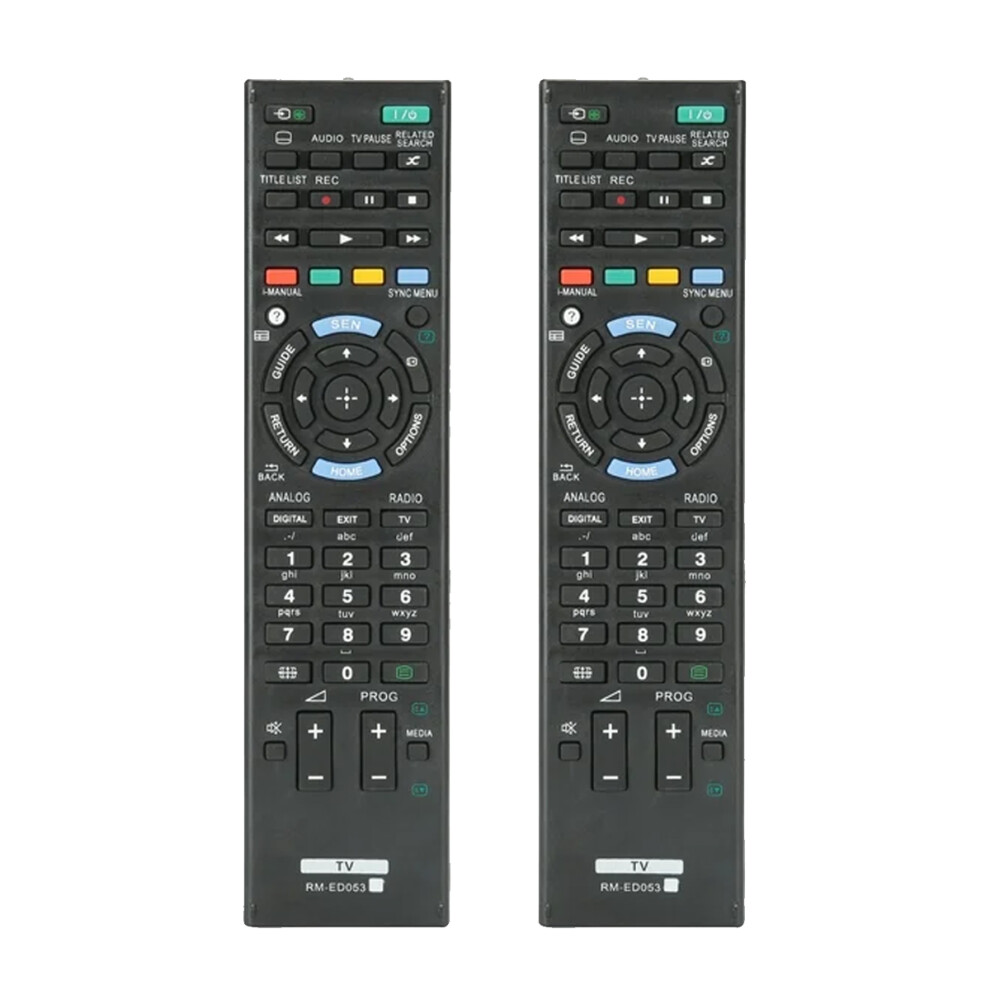 Replacement Remote Control For Sony Tv, No Programming Required Multifunctional Universal Remote With Durable Design And Comfortable Feel, Easy 9448196824771