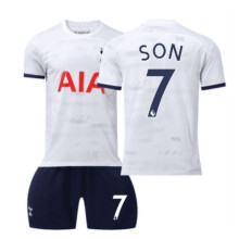 Authentic Signed Soccer Jersey, Signed by Son Heung-min with Beckett Authentication, Breathable Sweat-Absorbent Football Jersey in 100% Polyester,