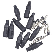 Solar Cable Connector Set, IP67 Waterproof Solar Connectors with Tinned Copper Contacts, DC1500V 30A Male Female PV Plug for Photovoltaic Systems,