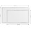 Large Car Vanity Mirror 15x8cm Rectangular Sun Visor Mirror for Makeup with Easy Installation 5