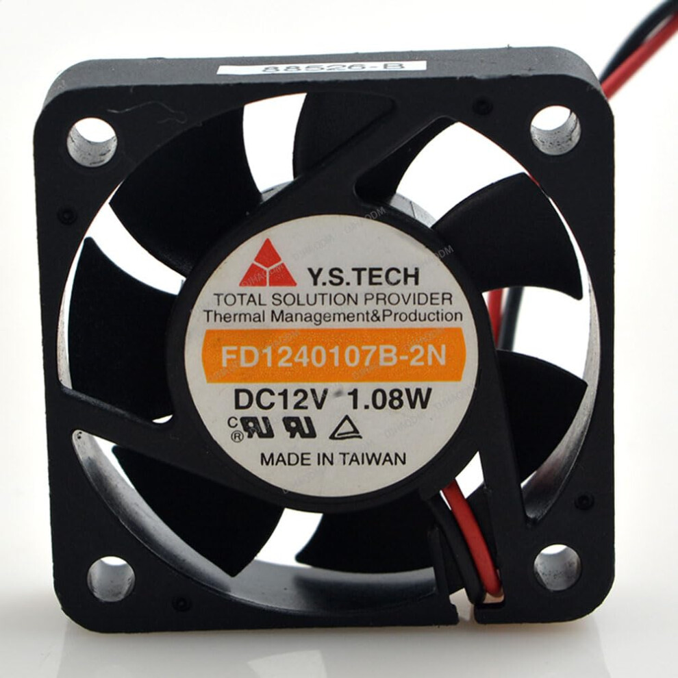 Fd1240107b2n 12V Cooling Fan, Low Noise 4Cm 4010 2Wire Performance Pc Fan 9382693060075