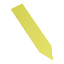 (Yellow) 100Pcs Plastic Tags Garden Labels Pot Markers Multicolor