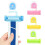 (A) 2PCS Rolling Toothpaste Dispenser Tube Squeezer Sucker Hanger Gadget Tool 3