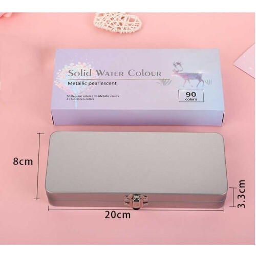 (B) Color Set Portable Solid Watercolor 1