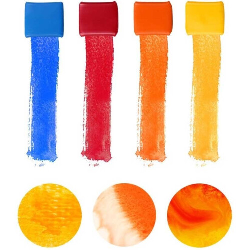 (B) Color Set Portable Solid Watercolor 2