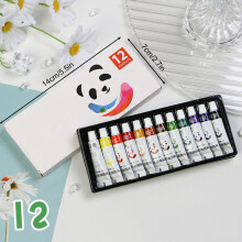 (D) Portable Mini Acrylic Watercolor 8/15 Removable Watercolor Paint With Metal Clip Unique Gifts For Artists