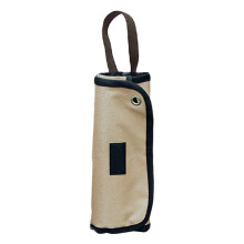 Camping Utensil Roll Up Bag 12 Slots Cutlery Organizer For Forks Spoons Chopsticks Travel Camping Kitchen Storage