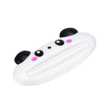 (White) HOT Bathroom Home Tube Rolling Squeezer Easy Toothpaste Dispenser