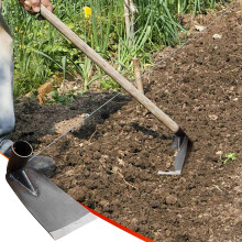 (C) Outdoor Agricultural Tools Forging Weeding Hoe For Planting Vegetables Flower Hoes