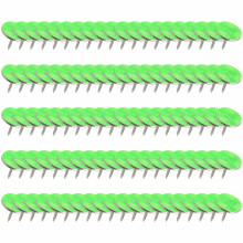 (C) Outdoor Reflective Flat Head Nails At Night Multi-specification Five-color Optional Round Nails Fixed By Field Night Marks