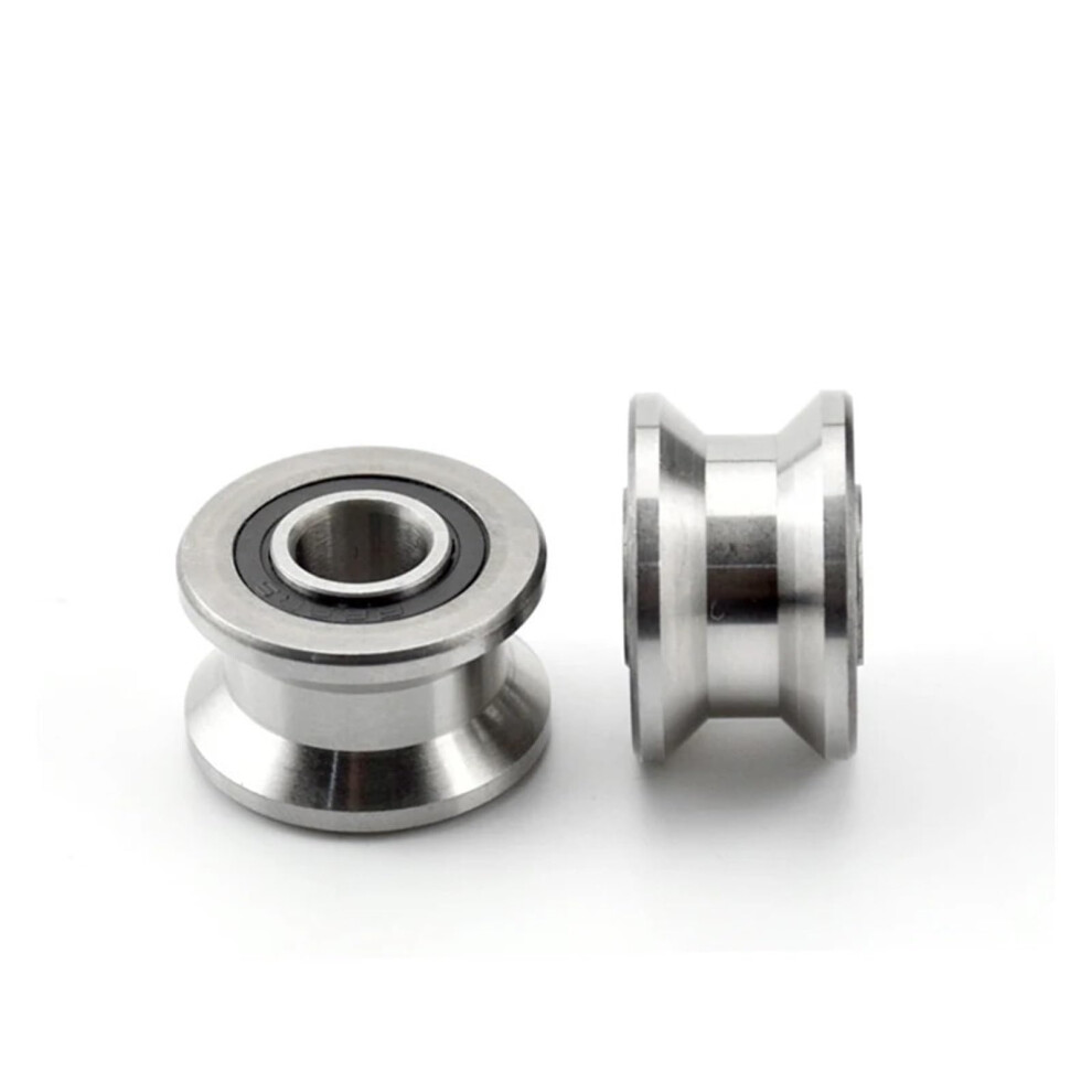 Cnc 8Mm V/U Groove Pulley Bearings 5Pcs Lot 8X22.5x14.5x13.5 Mm Ball Bearing 9187378729281