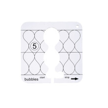 (H) Acrylic DIY Sewing Patchwork Ruler Special-shaped Hollow Sewing Kit Patchwork Template
