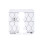 (H) Acrylic DIY Sewing Patchwork Ruler Special-shaped Hollow Sewing Kit Patchwork Template 1