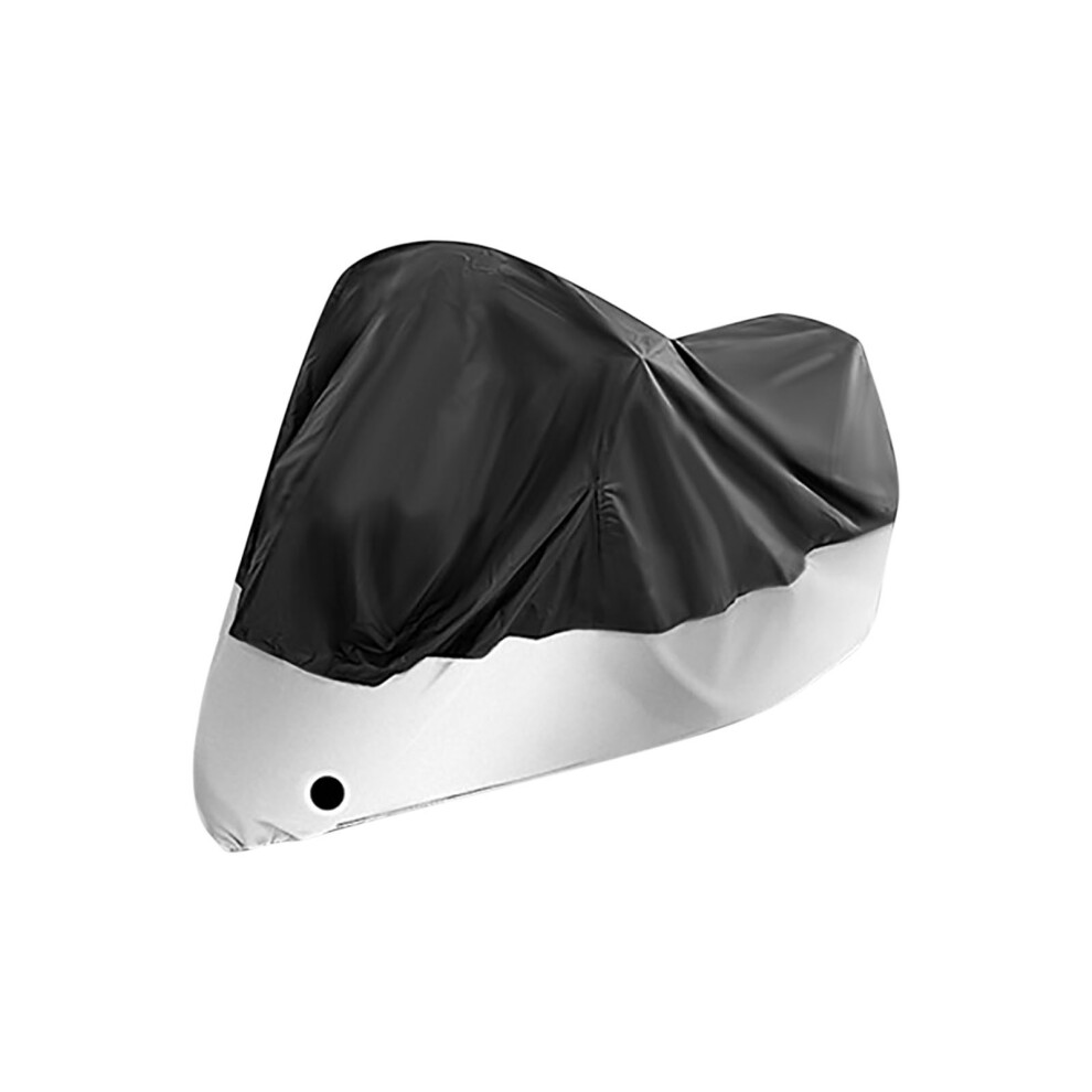 (Clear) Motorcycle Cover 190T Thick Scooter -Border Rainproof Sunscreen Coated Cloth Motorcycle Clothes Motorcycle Clothes 3061458430136