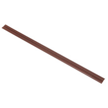 (Brown) Door Seam Upgrade Wear- PVC Sealing Strip Windproof Bedroom Unilateral Door Seam Insect-proof Sealing Strip