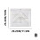 (B) Flying Geese Trim Cutting Ruler Triangular Quilted Patchwork Ruler--1PC 2
