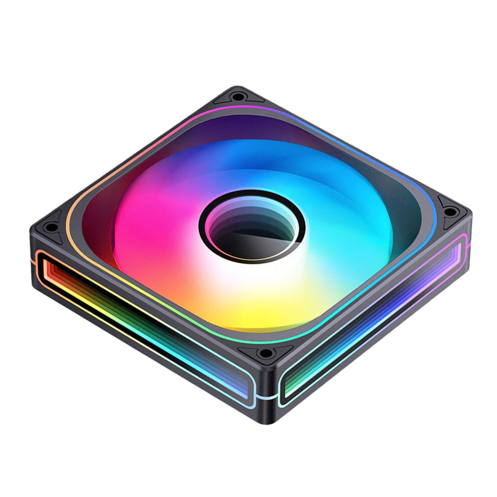 Rgb Pc Cooling Fan 120Mm Static Pressure Triple Lighting For 120 240 360Mm Gaming Case 9426802724011