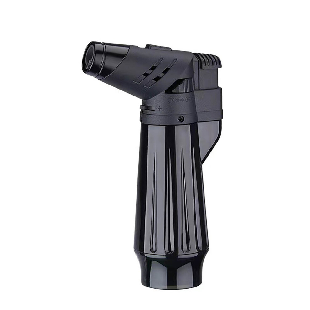 (B) Torch Lighters ,Windproof Refillable Lighter,Adjust Jet Flame,Used For Barbecue Kitchen Fireplace Candles Etc(Gas Not Included)