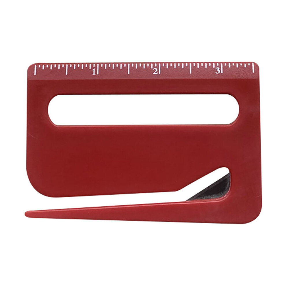 (Red) Envelope Opener Letter Opener Envelope Slitter Mail Opener Tool Package Opener Cutter Wrapping Paper Cutter With Concealed Blade 3061458494428