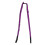 MultiLoop Yoga Stretch Strap for Flexibility & Physical Therapy 10FT 2