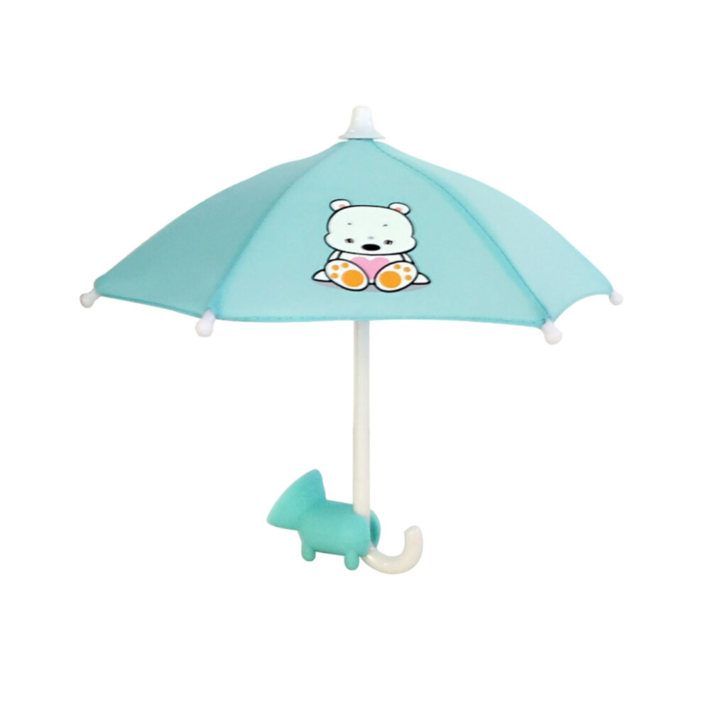 (A) Phone Umbrella Suction Cup Stand Universal Phone Stand With Umbrella For Phone Suitable For Outdoor Mobile Phones To Sun And Rain 4631411394509