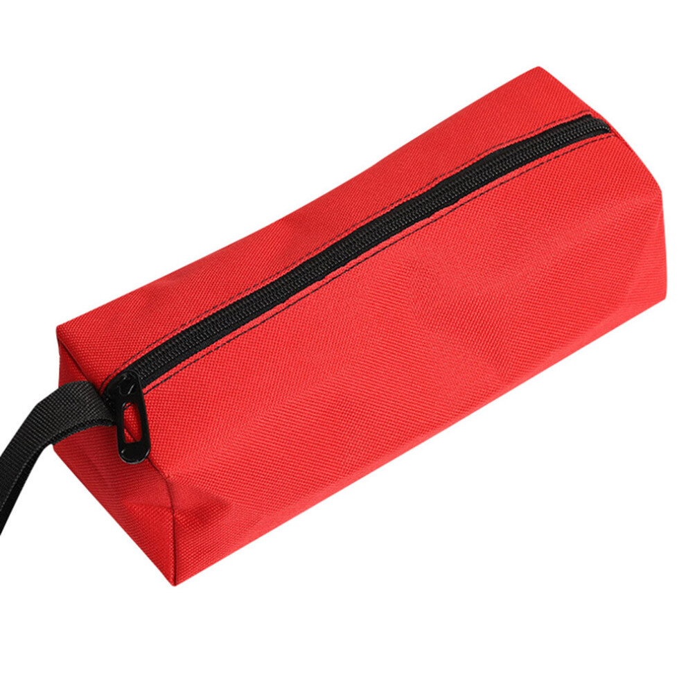 (Red) Zipper Tool Bag Pouch Organize Storage Hand Tool Plumber Electrician 6094169454310