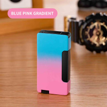 (F) Lighters Mini Torch Lighter Butane Refillable Flame With Flame Adjustment Windproof For Grill BBQ Candle Camping Mens Gifts