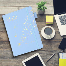 (F) 2025 English And Spanish Schedule Book Binding Notes Today's Plan Book