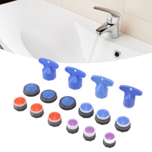 16 Stück ABS Wasserhahn-Sprudler-Einsatz-Set mit Schraubenschlüssel für Küchenspüle