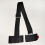 (Black) Ski BindingsAdjustable Snowboards Fixed Strap Sleds Straps 1