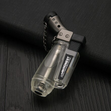 (White) Direct Lighter Large Capacity Multi-color Outdoor Fire Ignition Lighter
