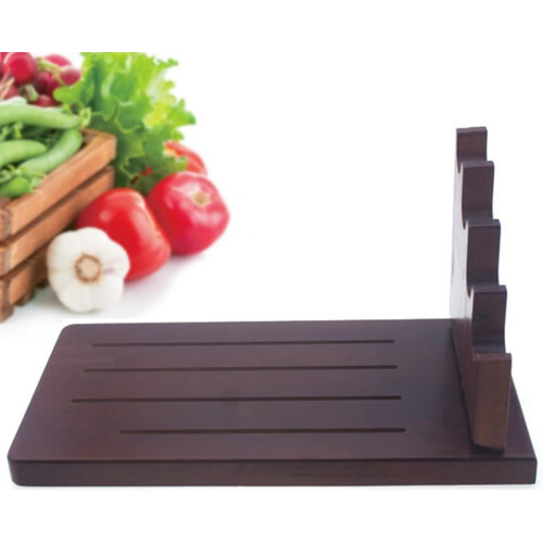 SelfSharpening Wooden Knife Storage Block for Kitchen Countertop Organization 1