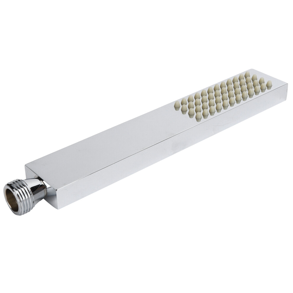 Copper Square Handheld Shower Head G1/2, 22Cm Bathroom Sprayer 8761378160186