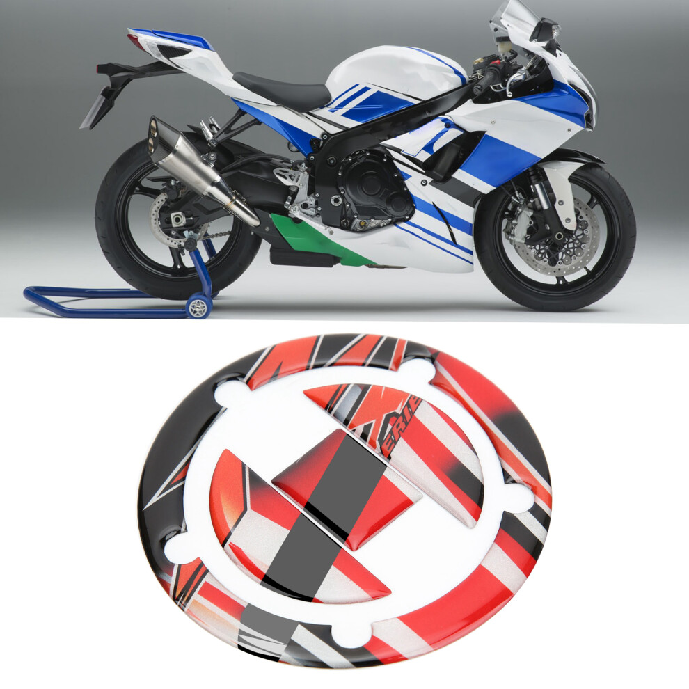 Reflective Fuel Tank Sticker & For Suzuki Gsxr 600 750 2006Â2017 Red/Black 6921378160353